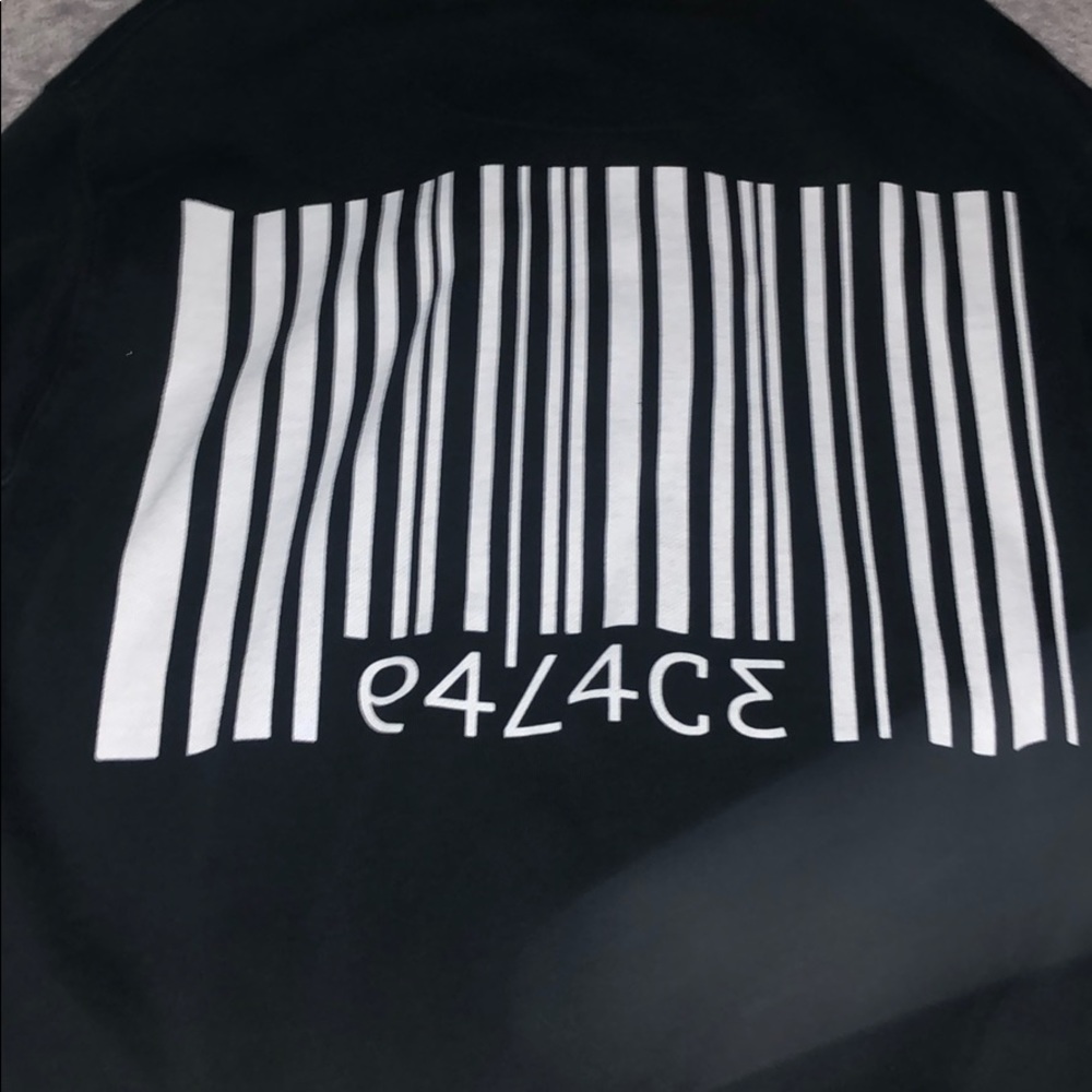 Palace barcode hoodie